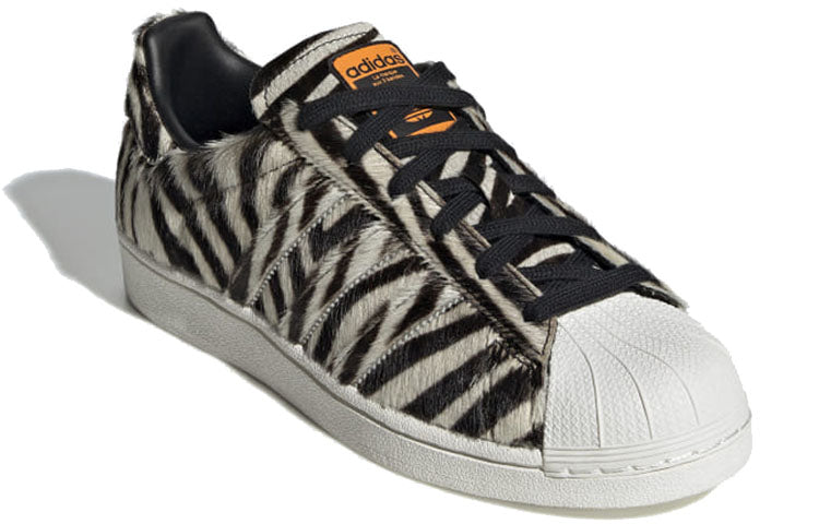 (WMNS) adidas originals SUPERSTAR 'Black White' CG5988