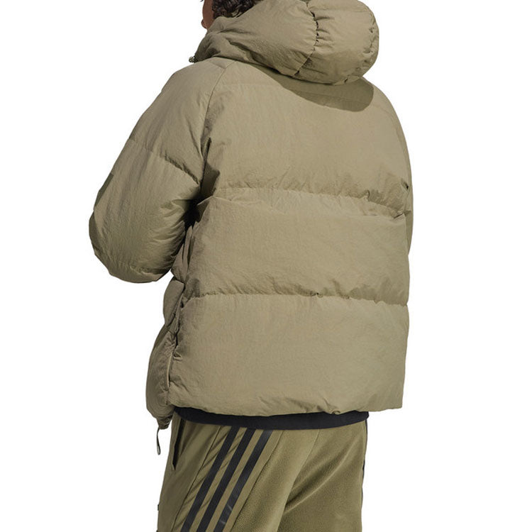 adidas Big Baffle Jacket 'Olive Green' IK3153