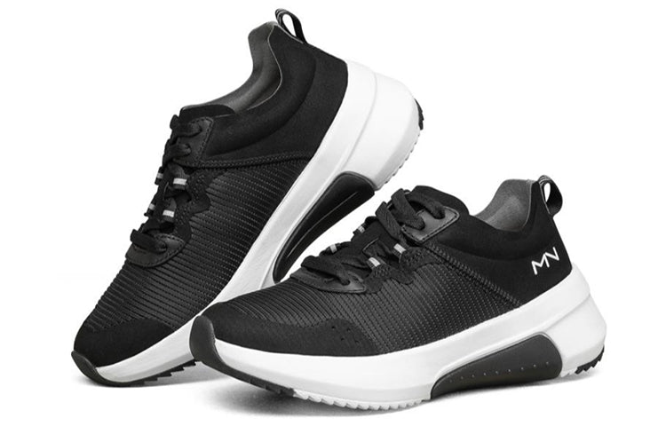 (WMNS) Skechers Modern Jogger 2.0 Sports Shoes Black/White 133000-BLK