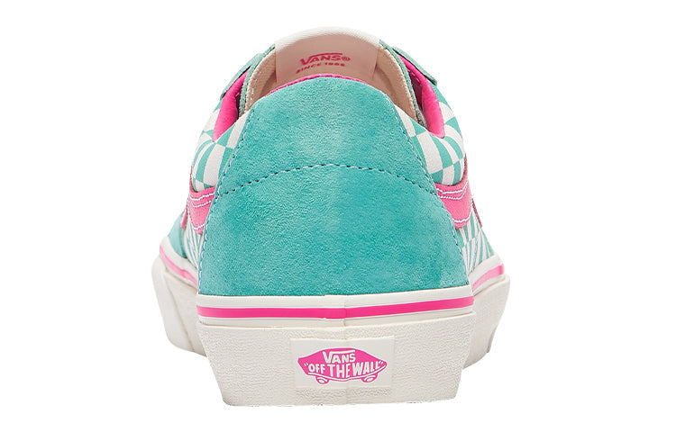 Vans SK8-Low 'Teal Pink Checkerboard' VN0A4UUK6A0