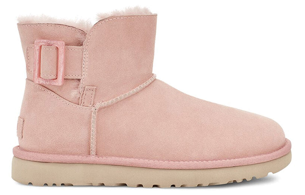(WMNS) UGG Mini Bailey Fashion Buckle 'Light Pink' 1107957-LSS