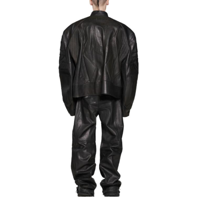 Balenciaga Biker Jacket Oversized 'Black' 744983TOS141000