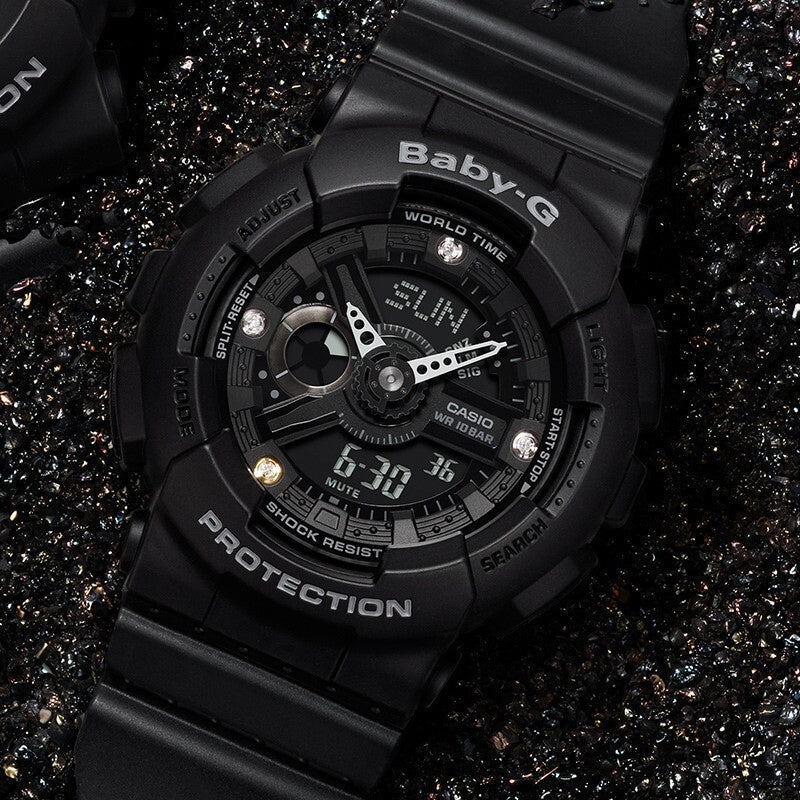 CASIO Baby-G 'Black' BA-135DD-1A