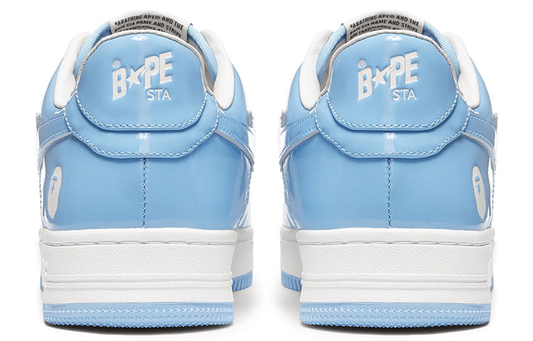 A BATHING APE WMNS Sta Blue White 1H70-291-001