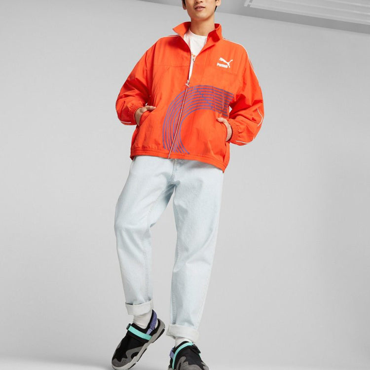 PUMA Track Meet T7 Track Jacket 'Orange' 539020-20