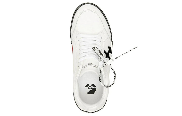 Off-White Vulc Low 'White Black' OMIA085E20LEA0010110