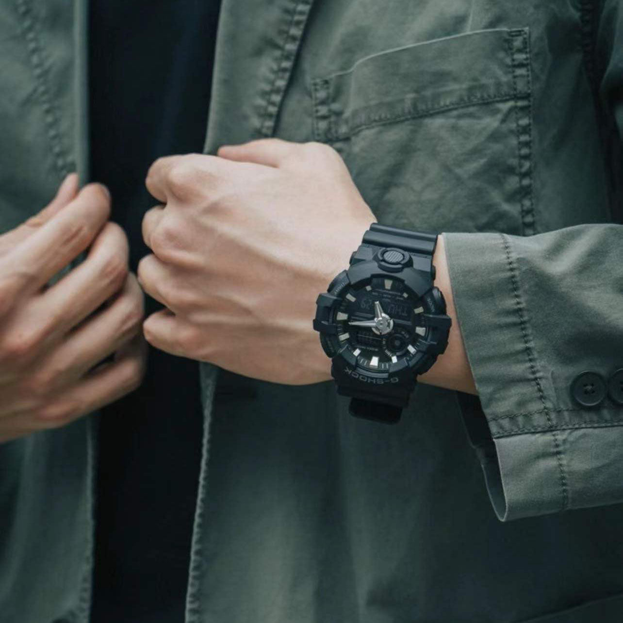 CASIO G-Shock Analog-Digital 'Black' GA-700-1BDR