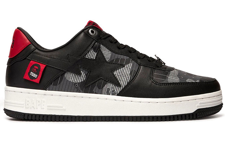 A BATHING APE Bape Sta x Hugo 'Black' 7I23-191-901