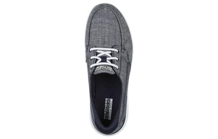 (WMNS) Skechers On The Go Flex - Ashore Sneakers Blue 136453-NVY