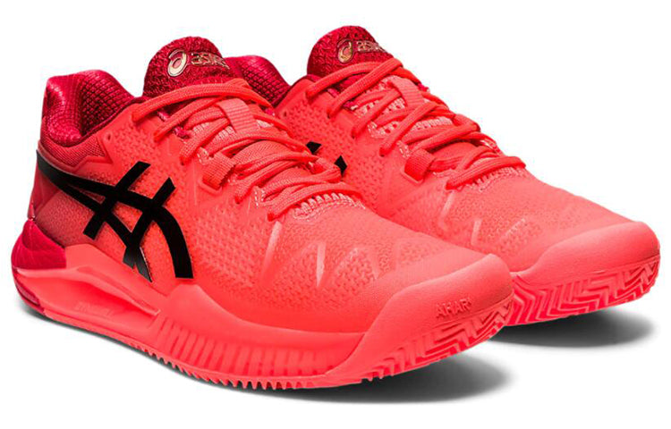 (WMNS) ASICS Gel-Resolution 8 Clay 'Tokyo Red Black' 1042A133-701
