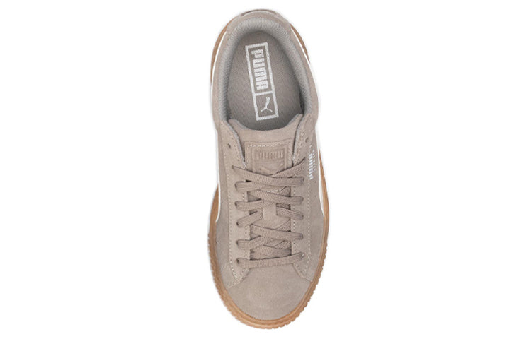 PUMA Suede Platform Sneakers Grey/Brown 363906-05