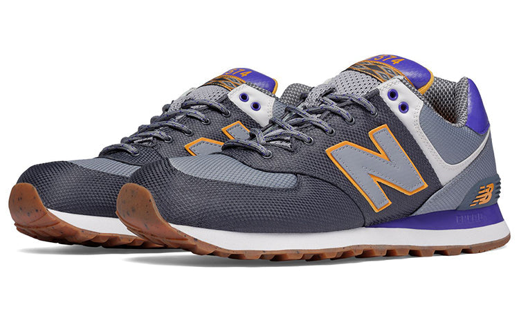 New Balance 574 Series Low-Top Grey/Purple ML574EXA