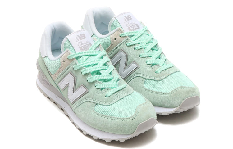(WMNS) New Balance 574 'Green White' WL574ESM