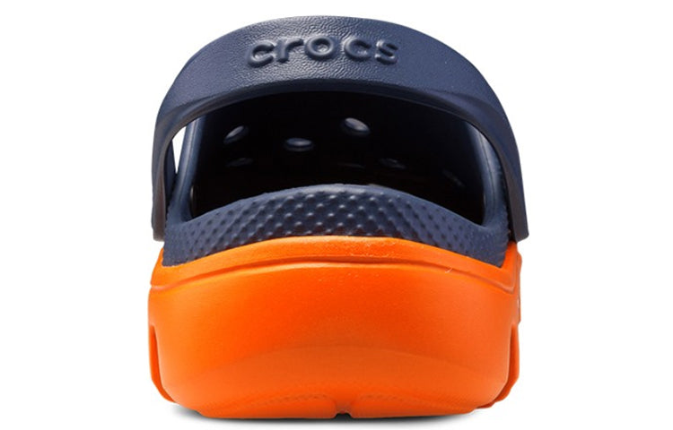 Crocs Duet Beach Sandals Blue Orange 11991-487