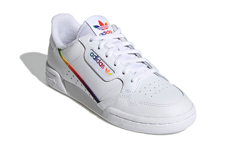 (GS) adidas Continental 80 J 'White Red Yellow' EG8976