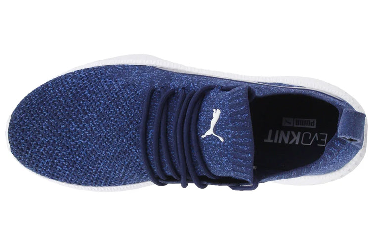 PUMA Tsugi Apex Evoknit Low Top Running Shoes Blue/Black 366432-03