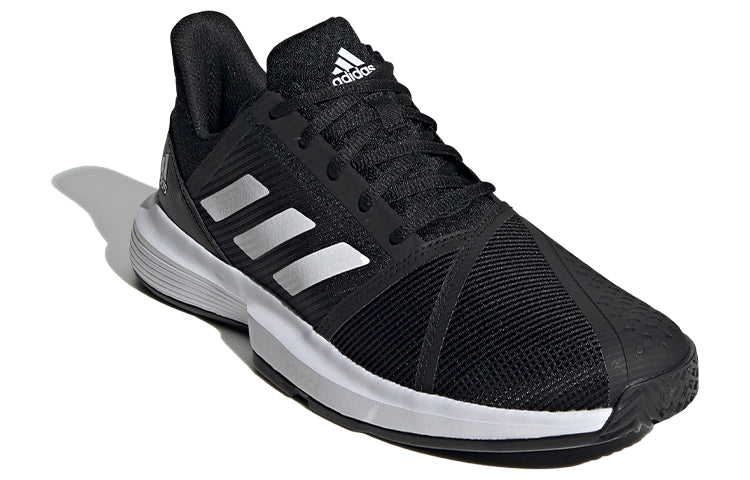 adidas CourtJam Bounce 'Core Black White' FU8103