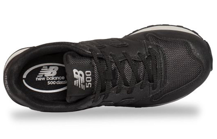 (WMNS) New Balance 500 'Black White' GW500GBB