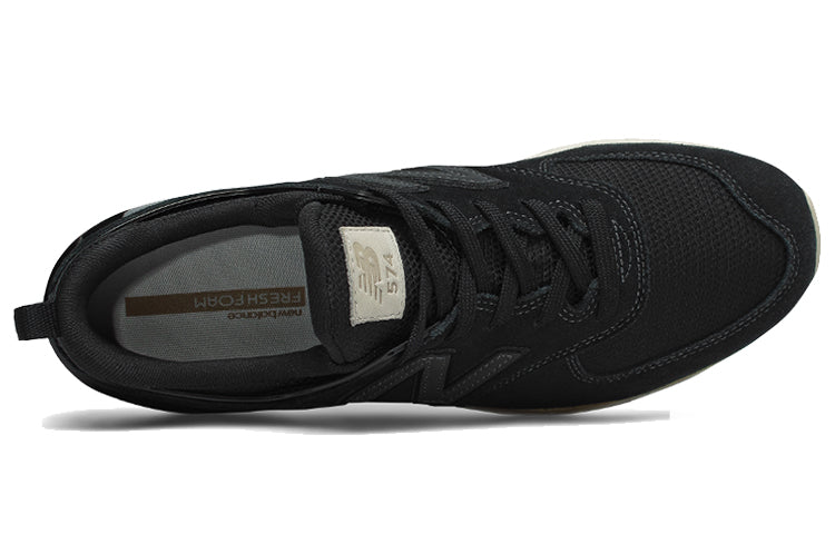 New Balance NB 574 Sport Sports Casual Shoes 'Black White' MS574FSK