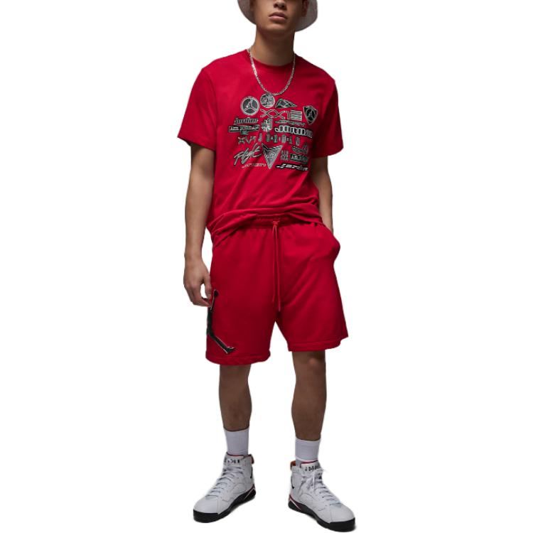 Air Jordan Graphic T-Shirt 'Red' DX9599-687
