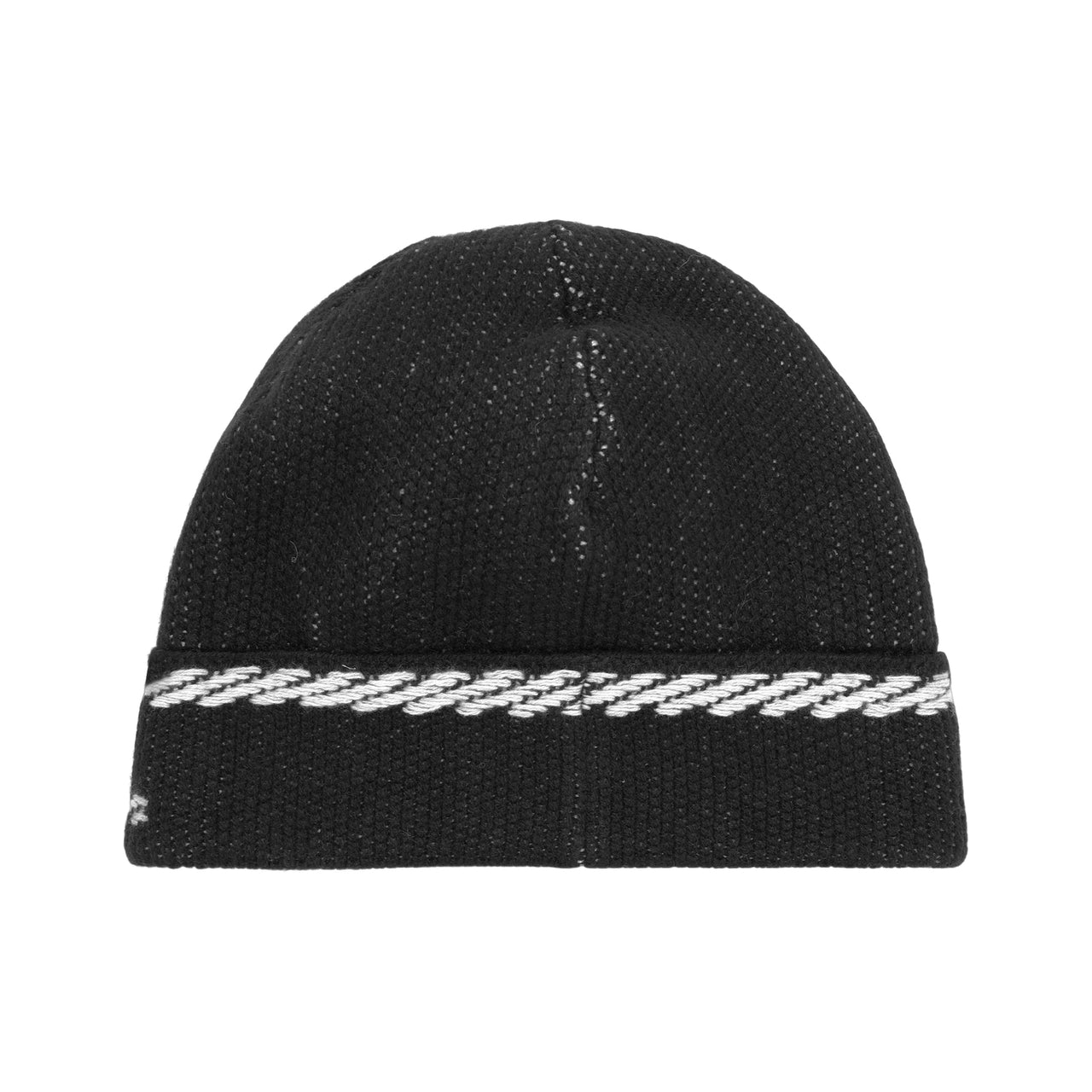 CHANEL 2000s Logo Cashmere Beanie Hat