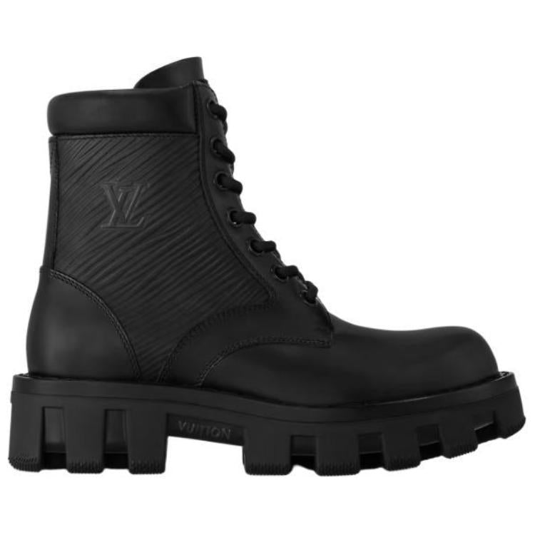 LOUIS VUITTON Ankle Boots Men's Black