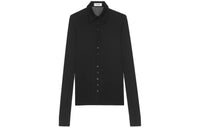 SAINT LAURENT Semi-Sheer Buttoned Shirt