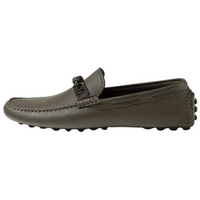 HERMES Alessandro Beanie Shoes Men Green