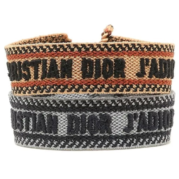 DIOR Cotton Bracelets Women's Multicolor
