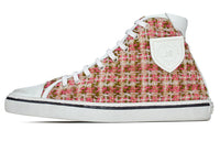SAINT LAURENT Bedford Tweed High-top Sneakers