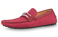 LOUIS VUITTON Hockenheim Beanie Shoes Men's Red
