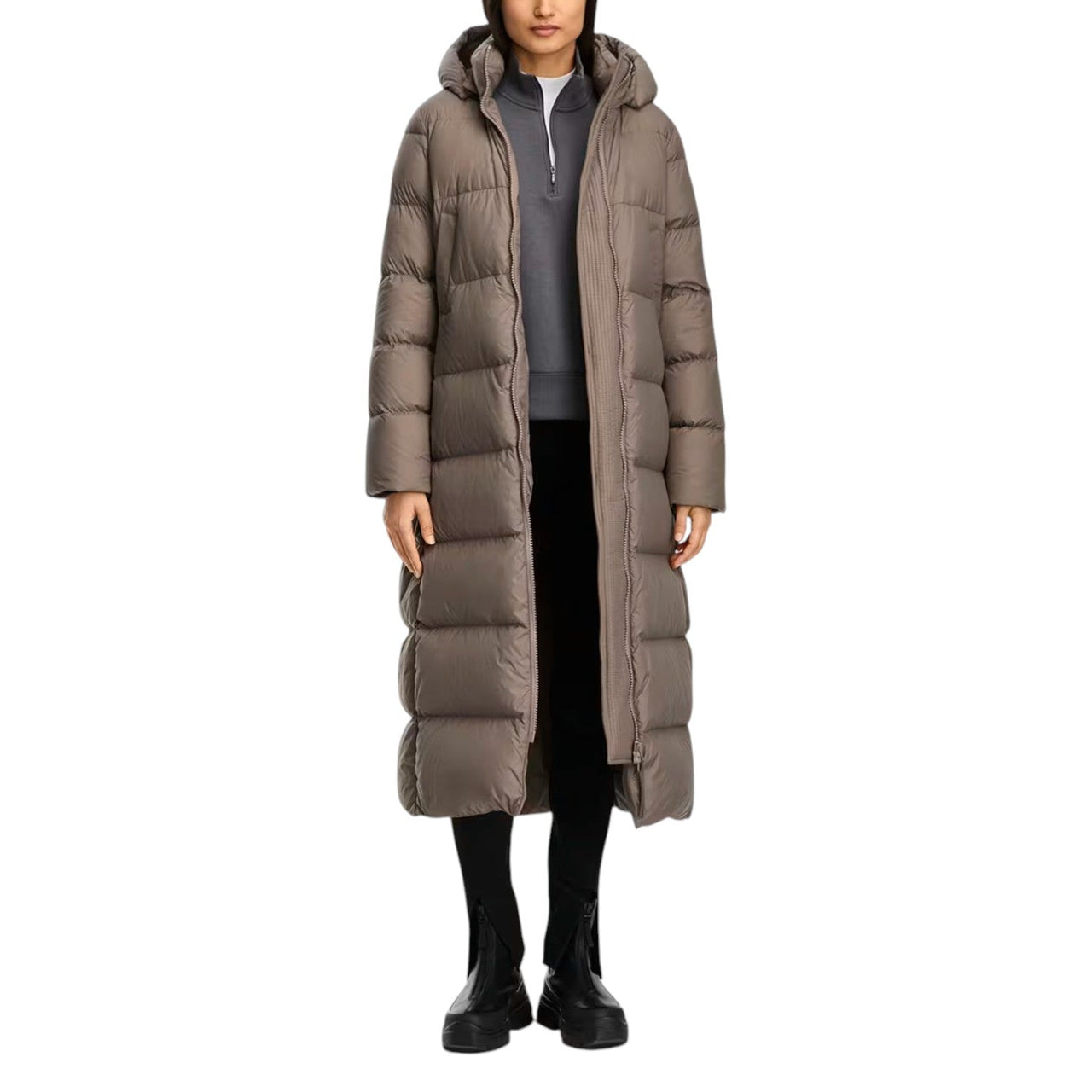 (WMNS) Canada Goose Mystique Puffer Tonal Label 'Taupe Grey' 3044WT-9394