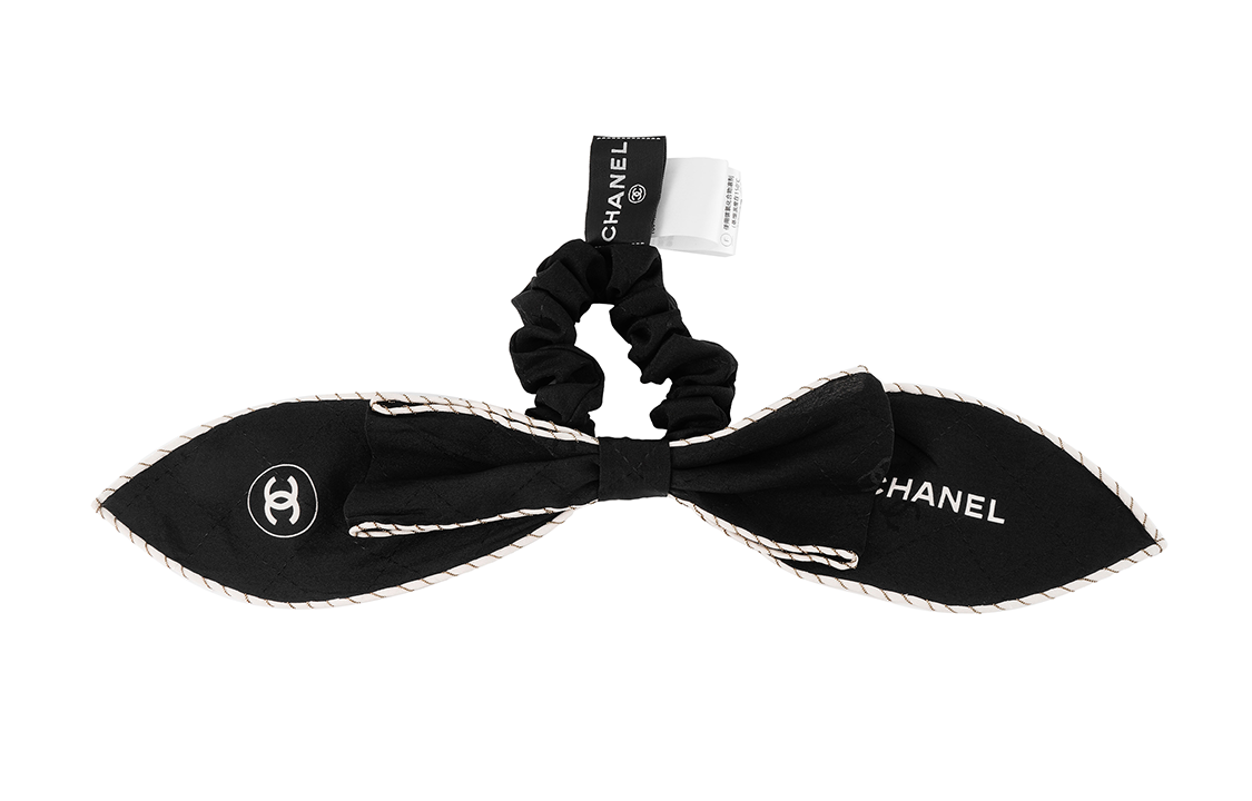 CHANEL Hair Ties Women's Black