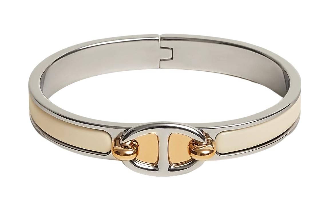 HERMES Bangles Women's Ecru