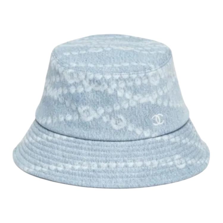 CHANEL - Bucket Hats Unisex Blue