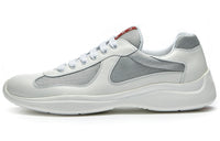 PRADA America's Cup Sneakers White Silver