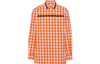PRADA Check-Printed Buttoned Shirt