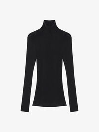Givenchy Men's Tubular Knit Mock Neck