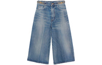 CELINE FW21 Jeans Women's Washed Blue