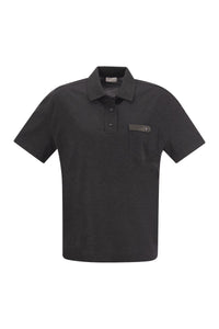 Brunello Cucinelli Monili-Bead Polo Shirt