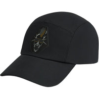 HERMES Cotton Baseball Caps Men's Black