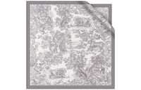DIOR Silk Scarves Women's Gray