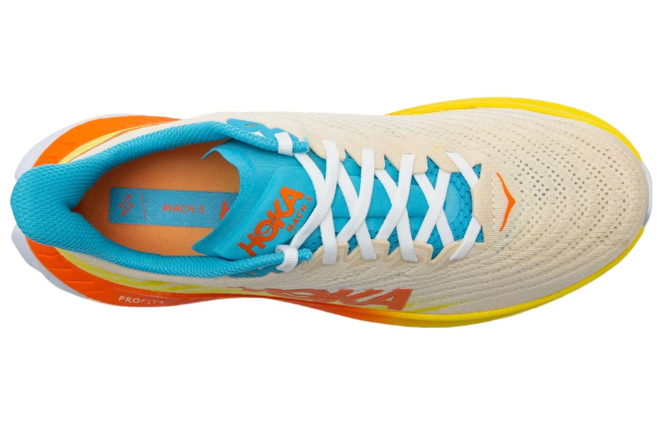 HOKA ONE ONE Mach 5 'Orange Yellow' 1127893-SILL