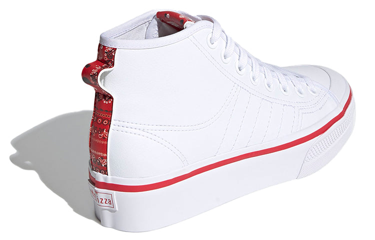 (WMNS) adidas Nizza Platform Mid 'White' GV9743