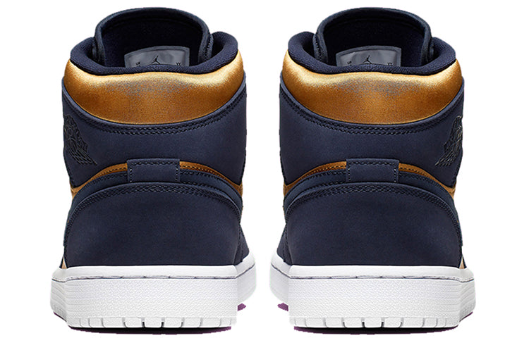 Air Jordan 1 Mid SE Premium 'Stain Gold' 852542-401