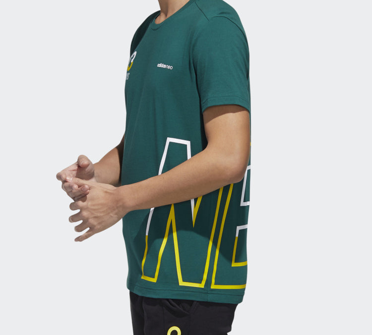 adidas neo Sports Short Sleeve Green GK1522