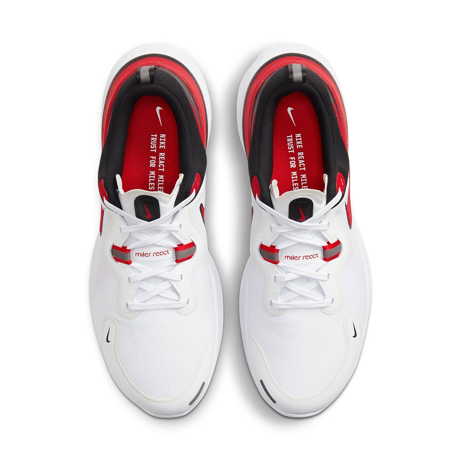 Nike React Miler White/Red/Black CW1777-103