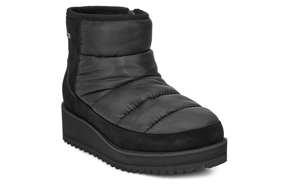 (WMNS) UGG Ridge Mini Snow 'Black' 1103840-BLK