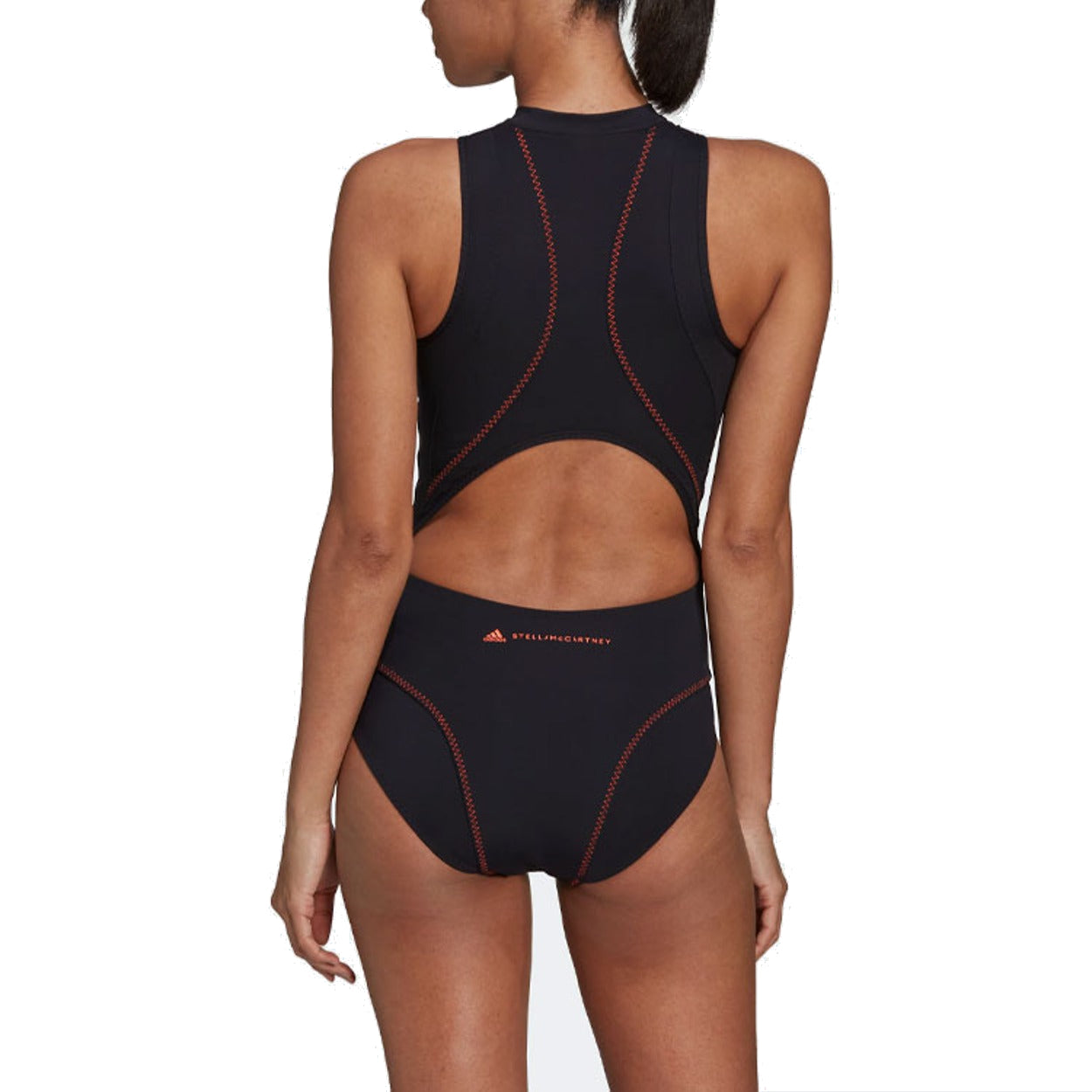 (WMNS) adidas Stella McCartney Truepace Swimsuit Asia Sizing 'Black' HD9122