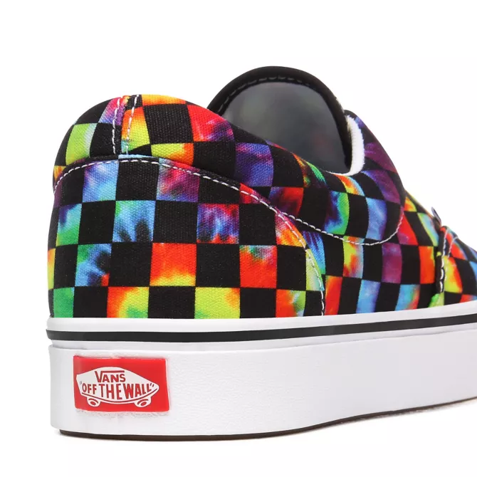 Vans Tie-Dye Checker Comfycush Era Checkboard Multi-Color VN0A3WM9WWU